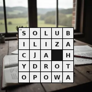 Rozwiązanie krzyżówki: solubilizacja micelarna - solubilizacja hydrotopowa | hasła, synonimy i podpowiedzi Hasło krzyżówkowe solubilizacja micelarna - solubilizacja hydrotopowa – rozwiązanie, synonimy, podpowiedzi i definicje krzyżówkowe